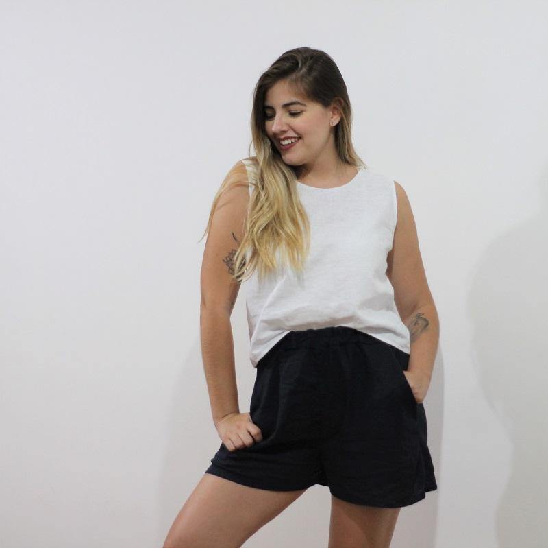 Short en Lino - Primitiva